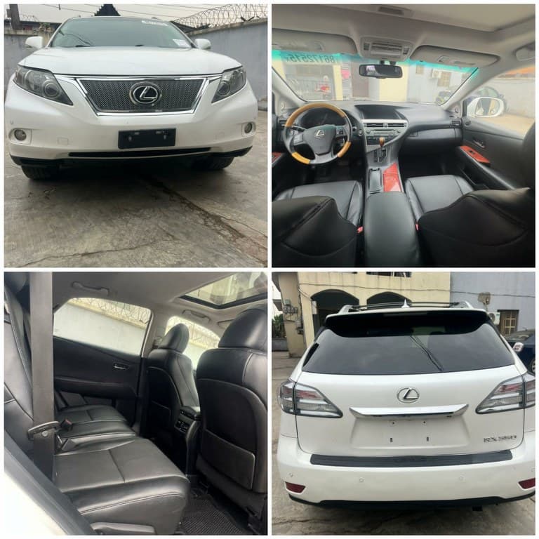 Foreign Used 2012 RX350 Luxury SUV for Sale