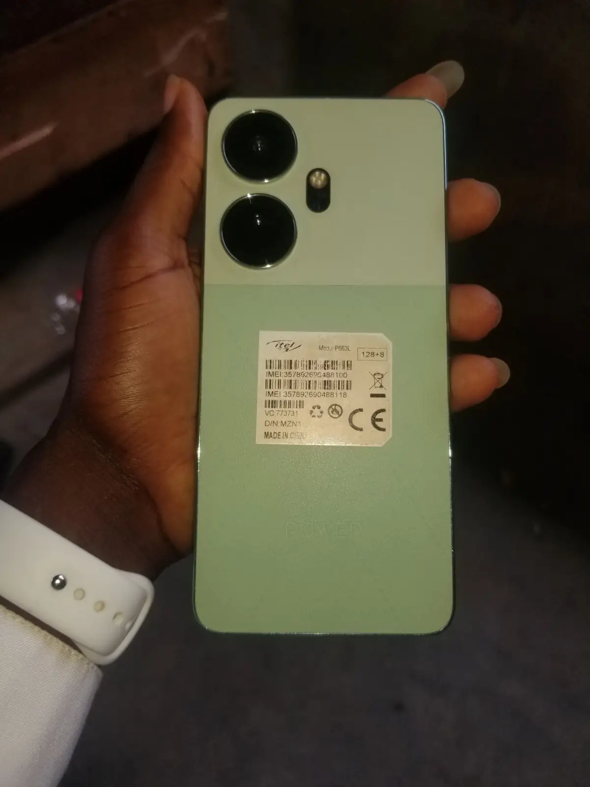 UK USED ITEL P55+ ANDROID