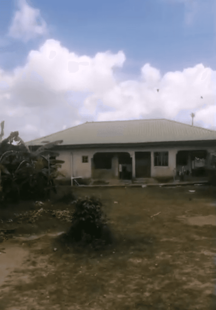 Two Units of 2bedroom flats setback on a full Plot.