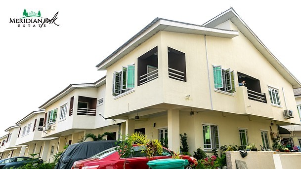 4 Bdr Terrace Duplex At Meridian Park Estate Ajah - Call 08064080521