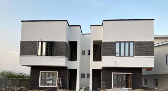 4 Bdr Semi Detached With Bq At Ikate Elegushi - Call 08094156441