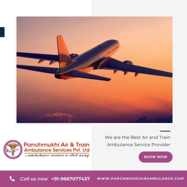 Panchmukhi Air And Train Ambulance Services In Patna Advanced