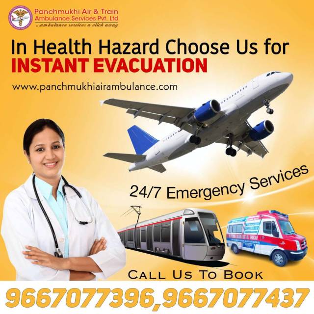 Hire Panchmukhi Air Ambulance Services In Mumbai With Care