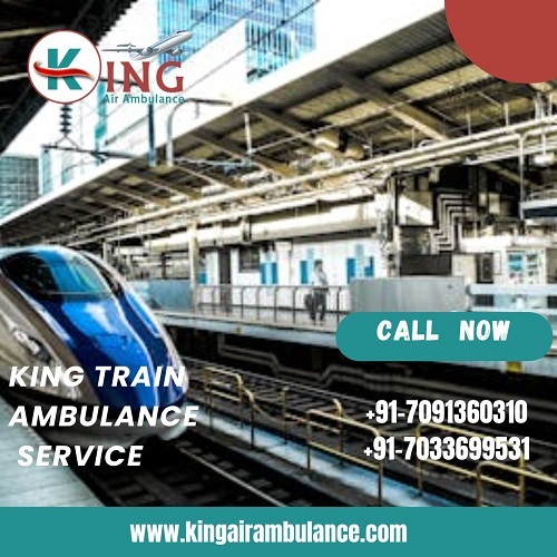 Select King Train Ambulance Services In Kolkata With Healthcare Team