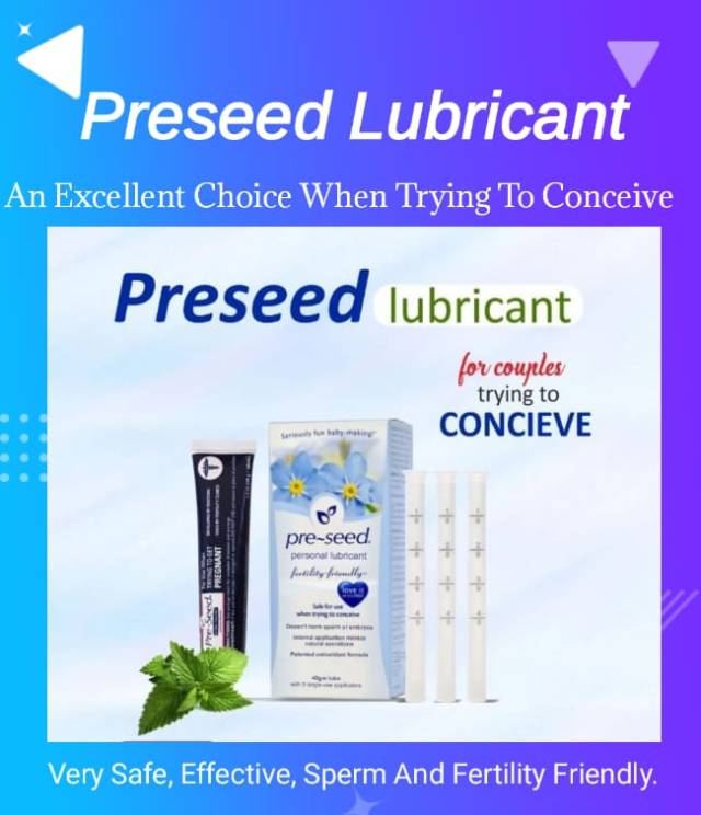 PRESEED LUBRICANT For Couples Trying To Conceive - Call 07035772407