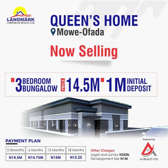 Apartments For Sale At Queens Homes - Call 07062689906