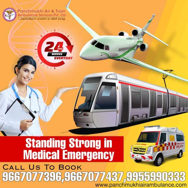 With Safe Patient Shifting Get Panchmukhi Air Ambulance Services In Allahabad