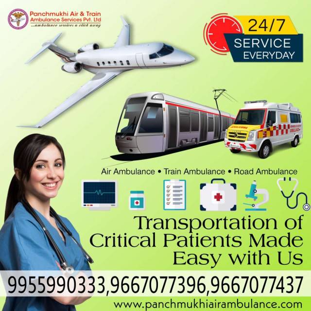 For Superb Assistance Use Panchmukhi Air Ambulance Services In Gorakhpur