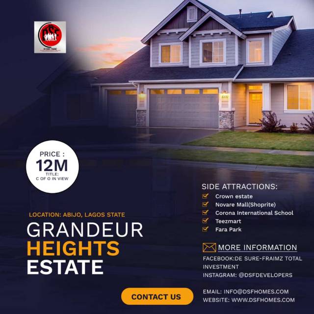 Land For Sale At AJAH - CALL 08076316842