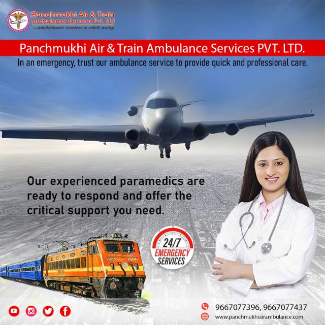 Use Panchmukhi Air Ambulance Services In Indore With Apt Medical Features