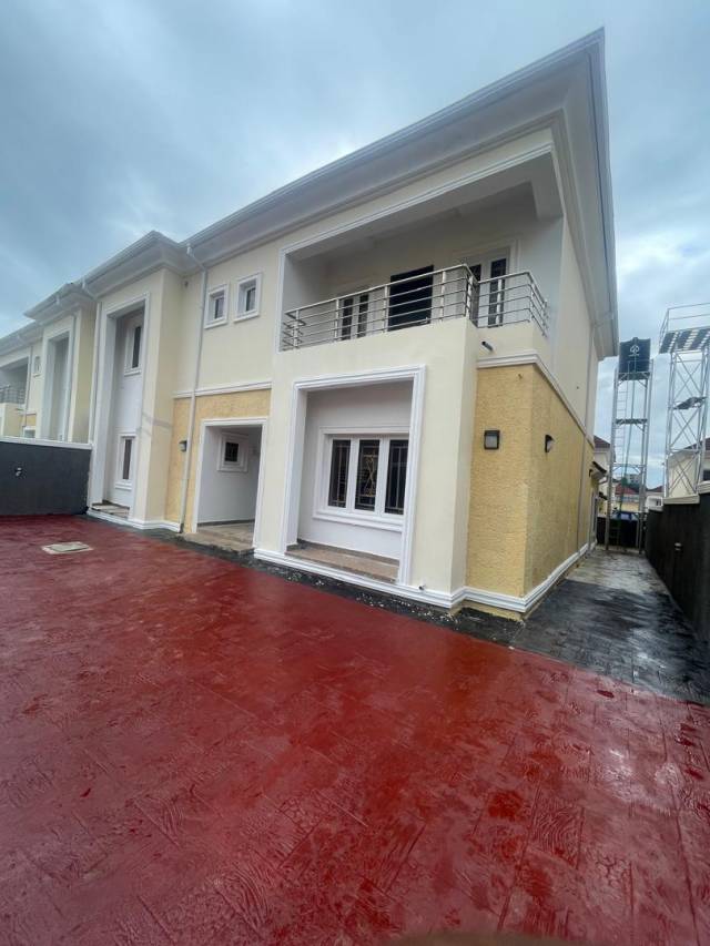 4 Bdr Semi Detached Duplex At Guzape For Rent - Call 07035436035