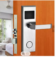 Silver Hotel Key Card Lock