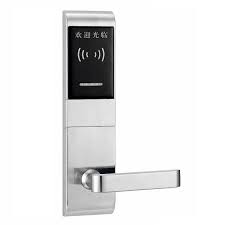 ALPHAR 01 Silver Hotel Card Lock