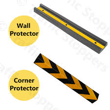 Temporary And Permanent Installation Safety Rubber Wall Protector