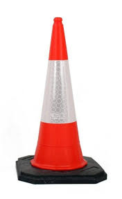 100cm PVC Traffic CONES