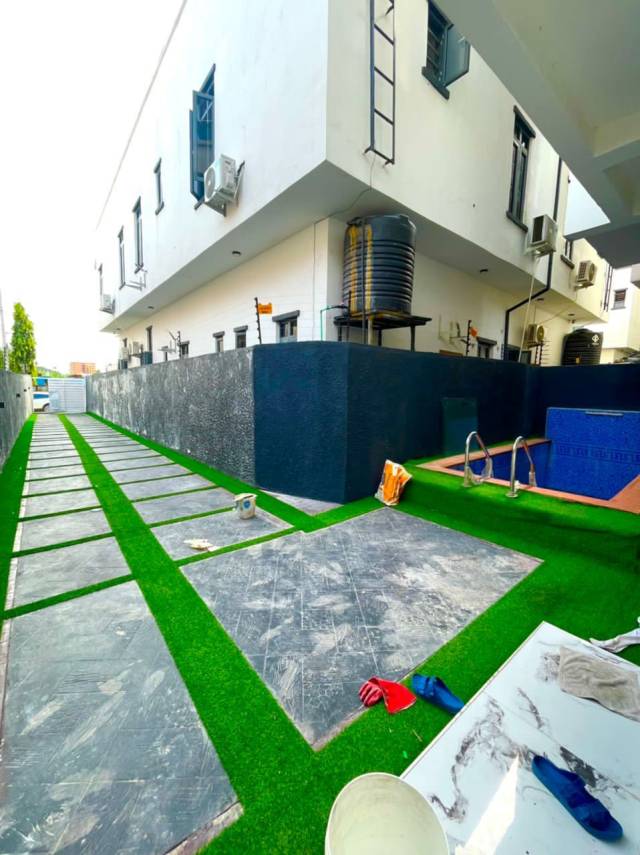 5 BDR DETACHED DUPLEX WITH POOL AT IKATE - CALL 09121189076