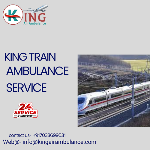 Pick King Train Ambulance Service In Delhi With Top-Level Medical Machine