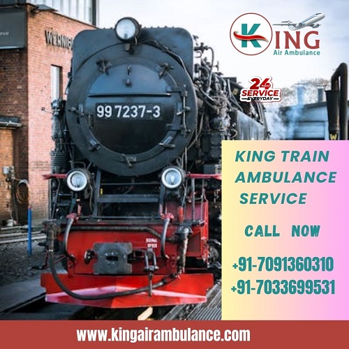 Use King Train Ambulance Service In Kolkata With A Modern Ventilator System