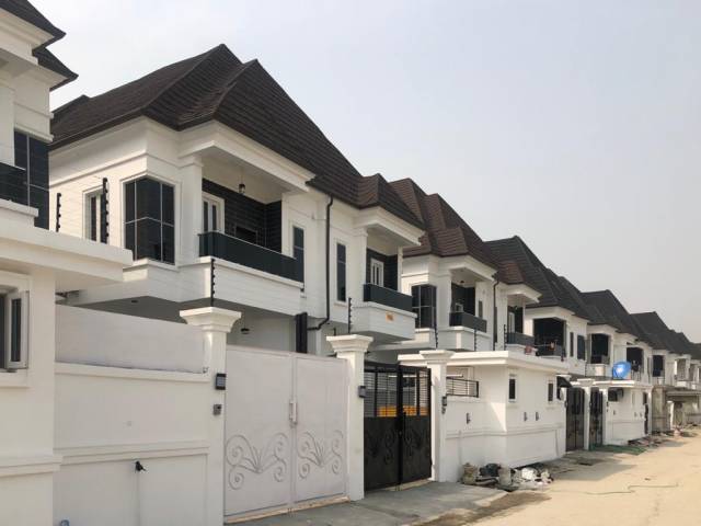 4 Bdr Semi Detached Duplex With Bq At Osapa London (Call - 07056001917)