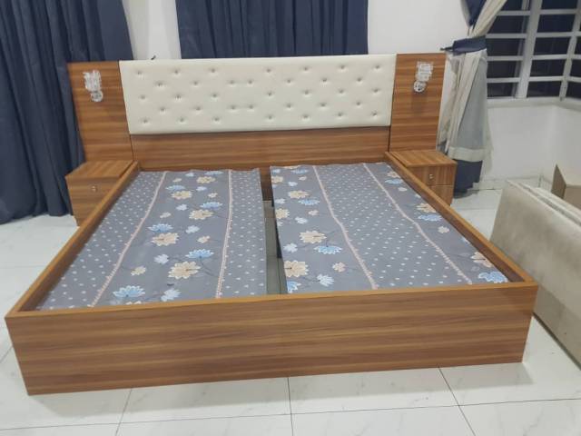 Wooden Bed Frame For Sale - Call 08060071487