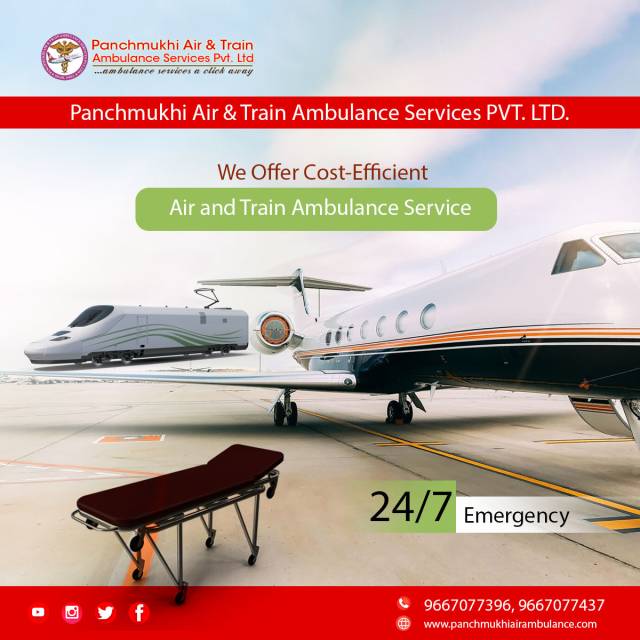 Get Medical Transfer Via Panchmukhi Train Ambulance In Ranchi