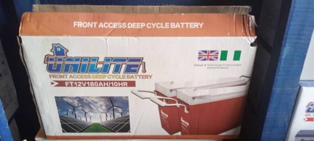 180 Amps Solar Battery - Call 08180374109