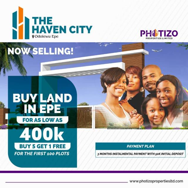 Plots Of Land For Sale At HAVEN CITY EPE -  CALL 08139357320