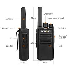 Baofeng BF-Two Way Radio Speaker, Black