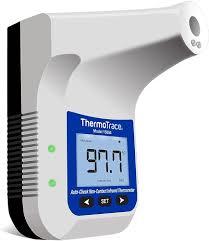 Hospital Wall Mounted Non Contact Infrared Thermometer