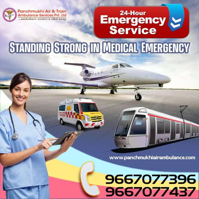 Use Superb Panchmukhi Air Ambulance Services In Dibrugarh