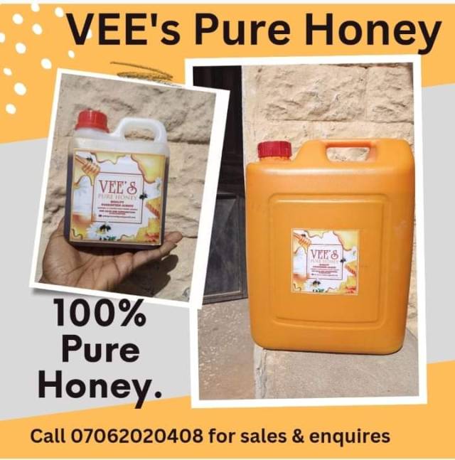 Pure And Original Honey For Sale - Call 07062020408