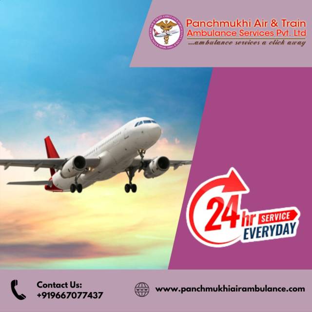 Panchmukhi Air And Train Ambulance Services In Patna Is Rapid