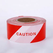 Red Nd White Caution Tape