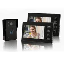 Wired Video Intercom System 7 Inch Wired Doorbell Indoor