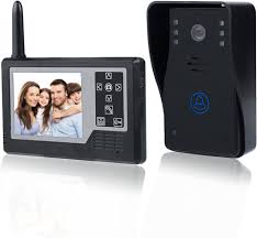 7 Inch Monitor HD Camera Video Door Phone Intercom System