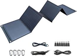 50W Portable Solar Panel Foldable