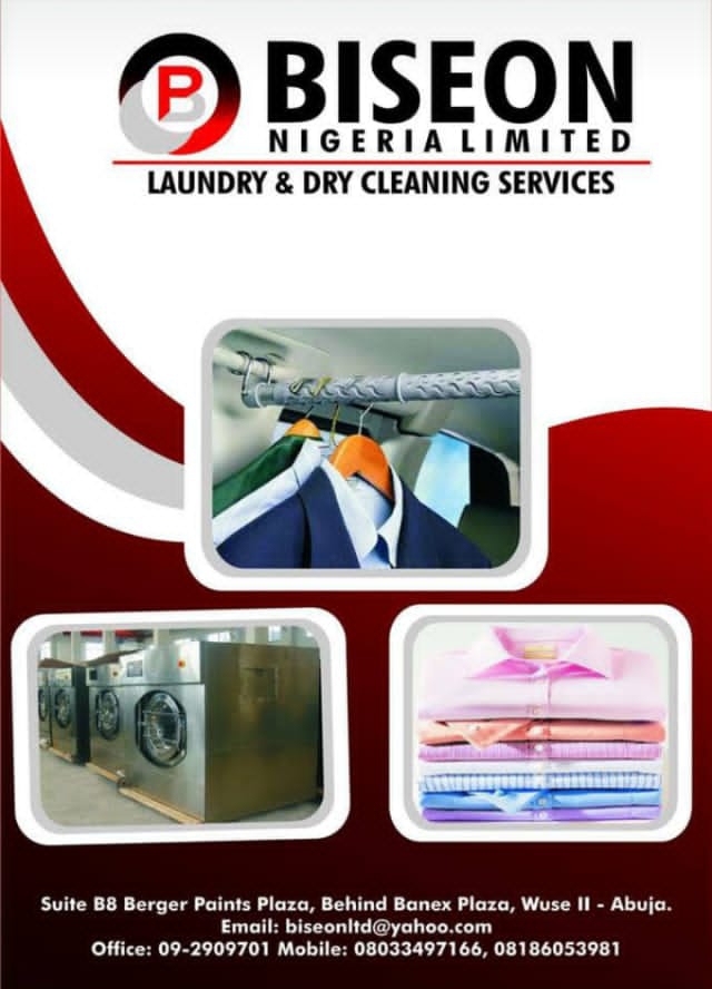 We Offer All Kinds Of Cleaning Services At Biseon Nig Ltd - Call 08033497166