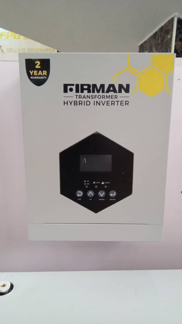 We Sell Firman Hybrid Inverter - Call 07032336976