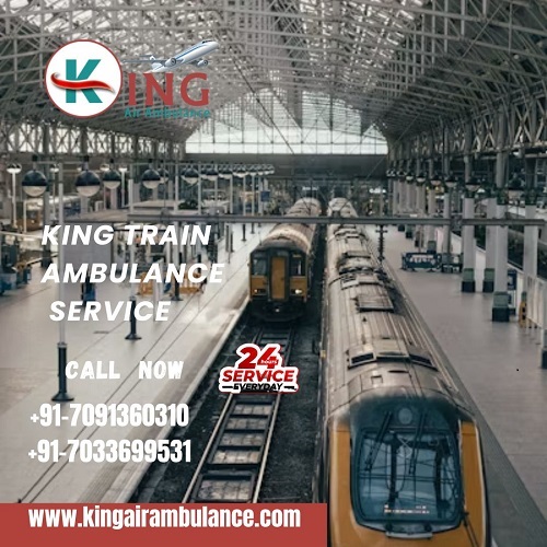 King Train Ambulance Service In Guwahati