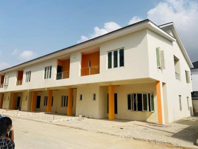 4 Bdr Terrace Duplex At Meridian Park Estate Awoyaya - Call 08064080521