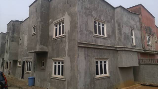 70 PERCENT  Completed 4 Bedroom Twin Duplex - Call 08037269561