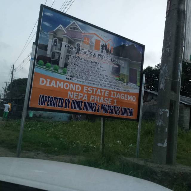 Selling Plots Of Land At Ijagemo Close To IKOTUN - Call 08067440088