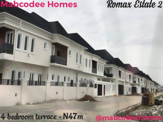 4 Bedroom Terrace Duplex For Sale At VGC Lekki