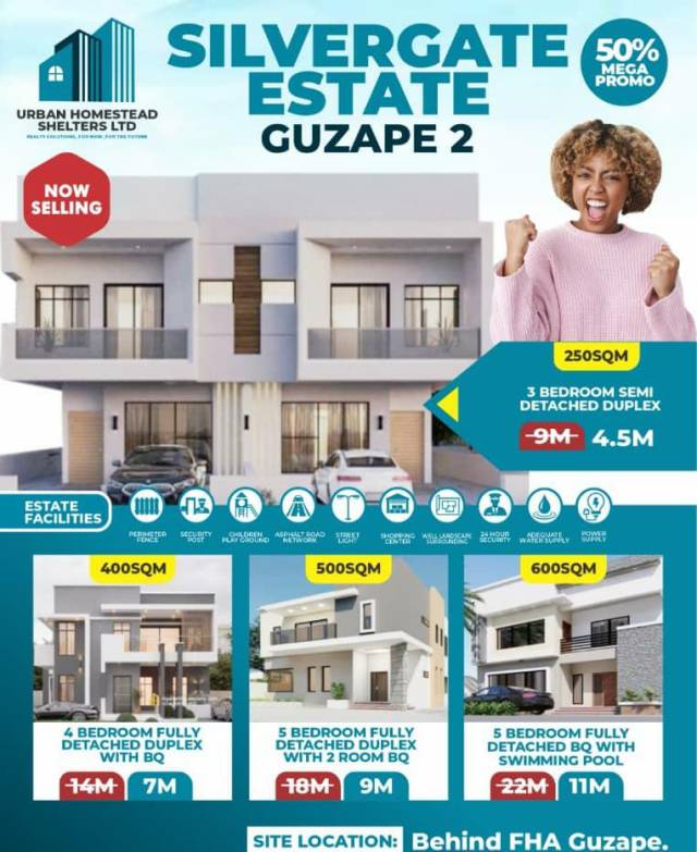 Land For Sale At Silvergate Estate Guzape 2 - Call 09114211271