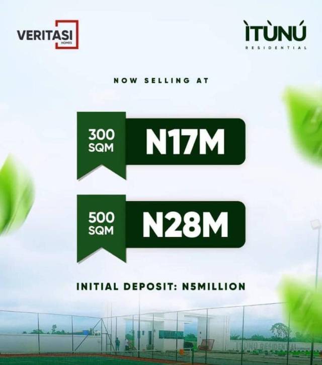 Plots Of Land For Sale At ITUNU Residential, Ibeju-Lekki (Call 08159074378)