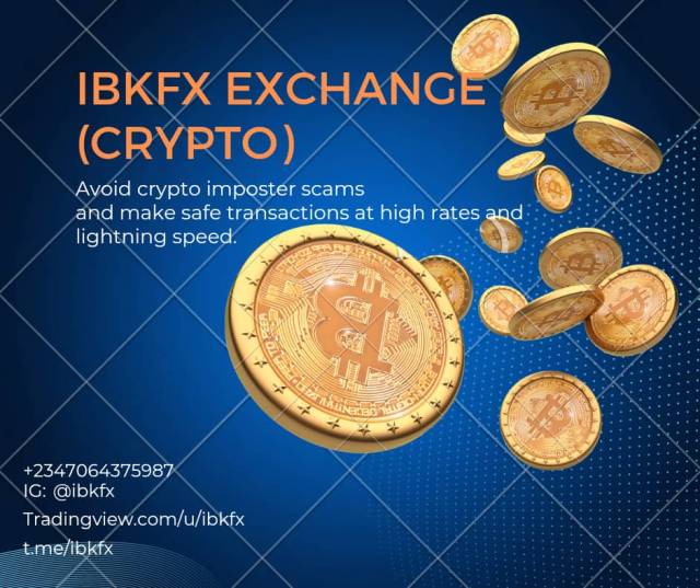 Make Safe Transactions With IBKFX CRYPTO EXCHANGE - CALL 09151791988